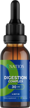 NATIOS Digestion Complex, Bylinné kapky v MCT oleji, 30 ml